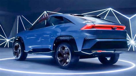 Tata CURVV Electric SUV Concept Debuts - Bigger Than Nexon