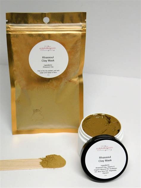 Face Mask Rhassoul Clay Mask All Natural - Etsy