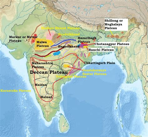 Indian Peninsular Plateau (Deccan Plateau)