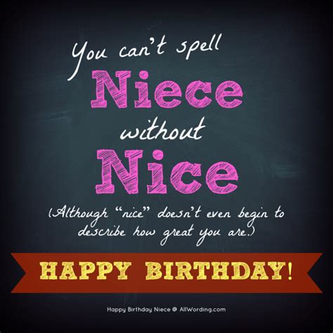 20 Birthday Wishes For a Special Niece » AllWording.com