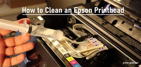 How To Clean Epson Printhead Manually