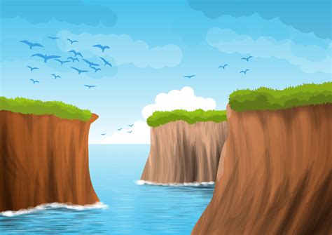 Sea Cliffs Clip Art Image - ClipSafari