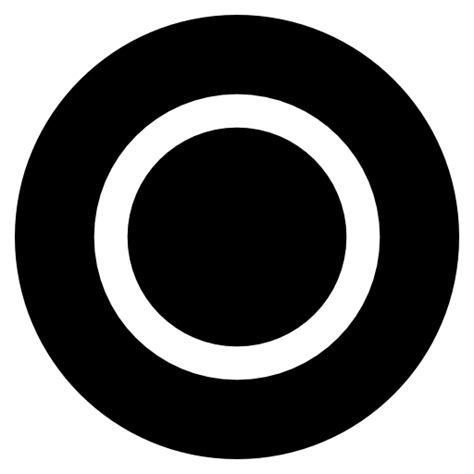 Black And White Circle Logo