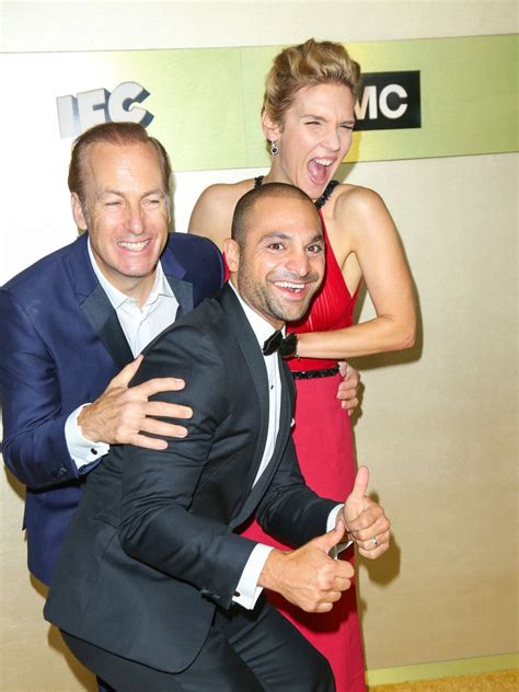 Bob Odenkirk, Michael Mando and Rhea Seehorn at AMC Networks’ 68th ...