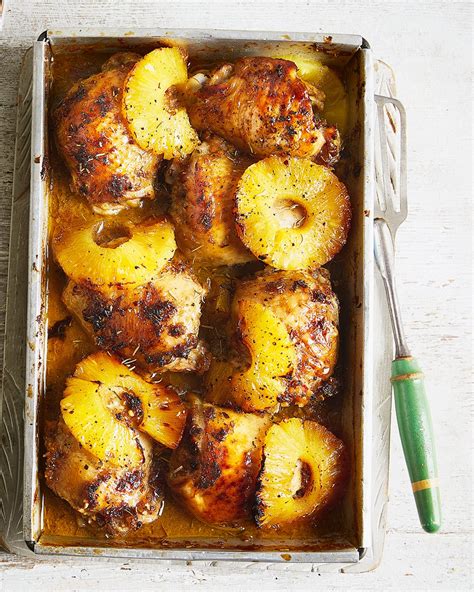 Fiery upside-down pineapple chicken - delicious. magazine