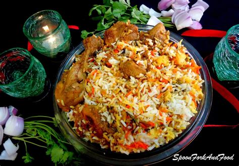 CHICKEN DUM BIRYANI Recipe | Spoon Fork And Food