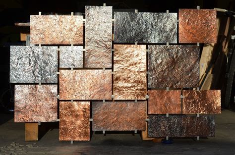 Custom Made Custom Hammered Copper Wall Art | Pared de cobre ...