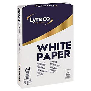 Lyreco Premium Paper A4 90gsm 500-Sheet White