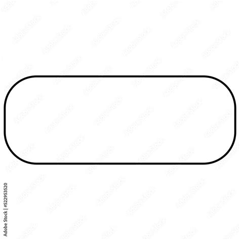 rectangle with rounded corner background. Stock Vector | Adobe Stock