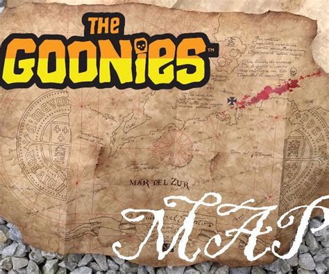 The Goonies Treasure Map : 4 Steps (with Pictures) - Instructables