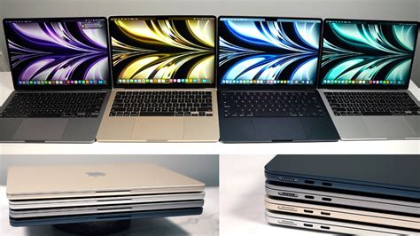 MacBook Air M3/M2 All Colors: Midnight, Starlight, Space Gray & Silver ...