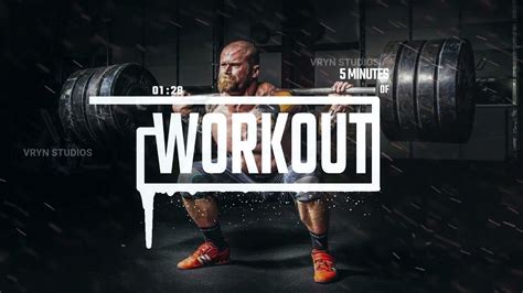 Workout Motivation Music 🔥 5 Minute Workout Timer with Music 🎵 Cool ...