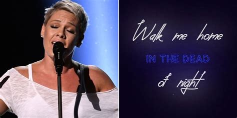 Pink's "Walk Me Home" Song | POPSUGAR Entertainment