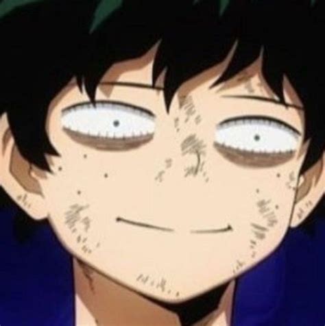 Deku bnha | Anime meme face, Anime funny, My hero academia manga