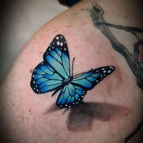 Blue Butterfly Tattoo Designs | Images and Photos finder