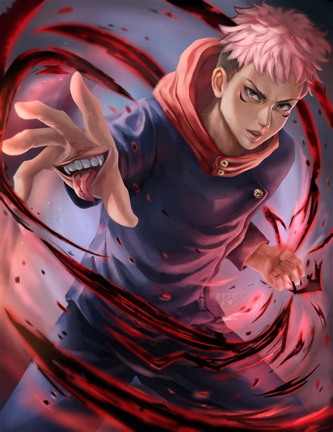 Artstation Jujutsu Kaisen Fanart Yuji Itadori | Images and Photos finder