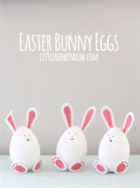 Easter Bunny Eggs - Little Red Window