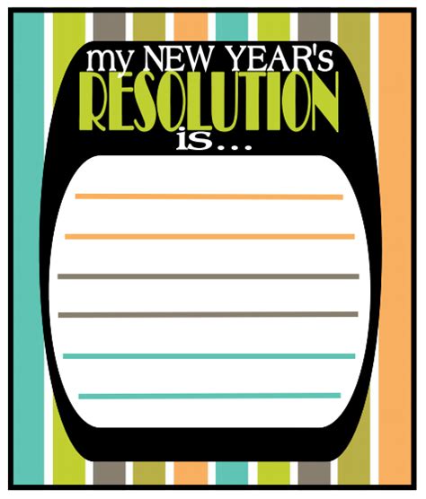 New Years Resolution Clip Art - ClipArt Best