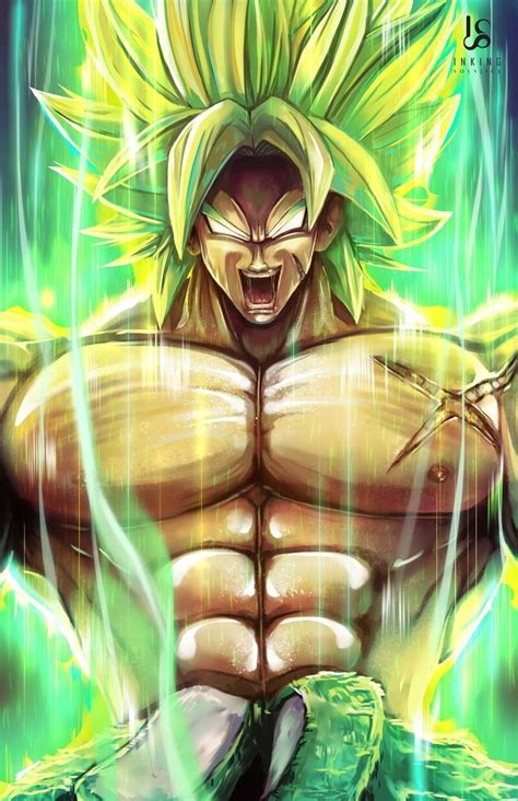 ArtStation - Full Powered Broly, Ian Singh | Dibujos faciles de goku ...