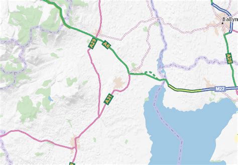 MICHELIN Magherafelt map - ViaMichelin