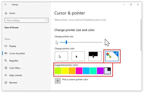 How to customize cursor windoes 10 - kopyes