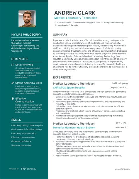 3 Successful Medical Laboratory Technician Resume Examples And Writing ...