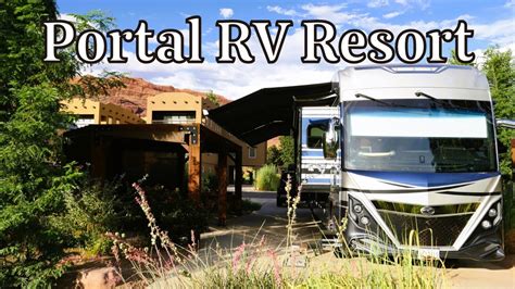 CAMPGROUND REVIEW - Portal RV Resort, MOAB - YouTube