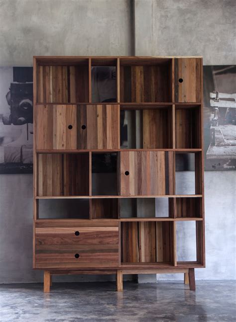 Modern Furniture Made from a Mix of Reclaimed Woods - Design Milk