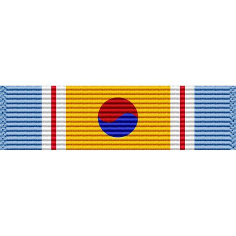 Republic of Korea War Service Medal Ribbon | USAMM