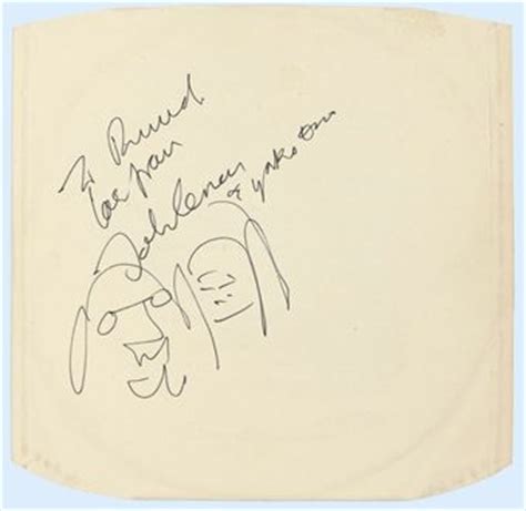 John Lennon | Popular Culture Auction | autographs & signed photographs ...