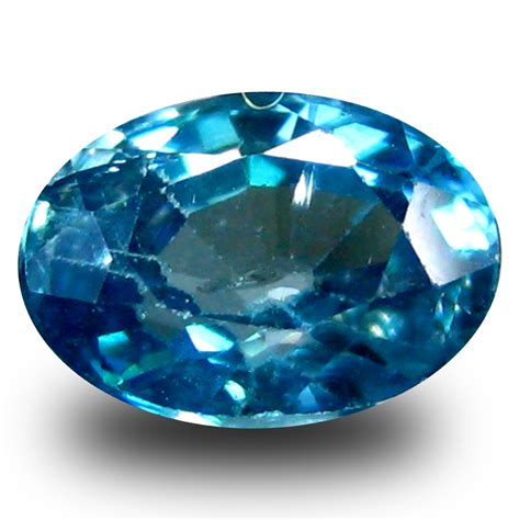 1.65 ct AAA+ Wonderful Oval Shape (7 x 5 mm) Natural Blue Zircon Loose ...