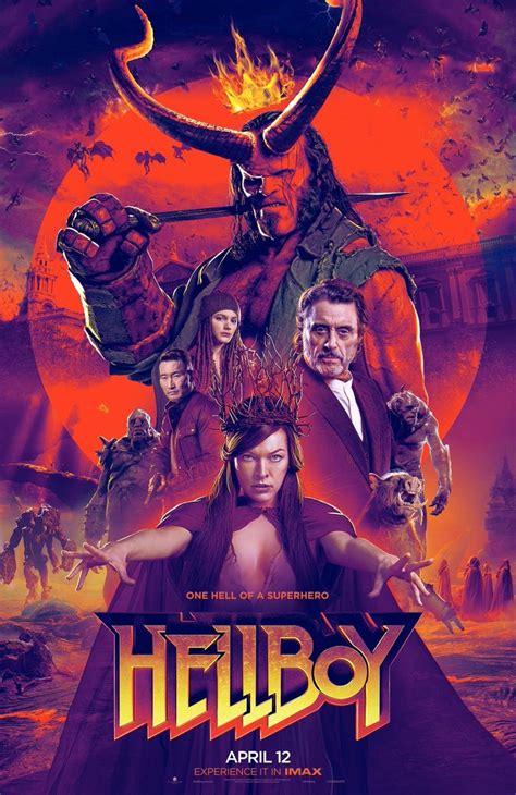 'Hellboy' Posters Give Another Look at Main Cast - Movie News Net