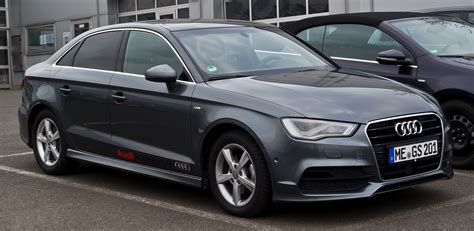 File:Audi A3 Limousine 2.0 TDI Ambiente S-line (8V) – Frontansicht, 1 ...