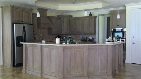 Driftwood Color Kitchen Cabinets - Image to u