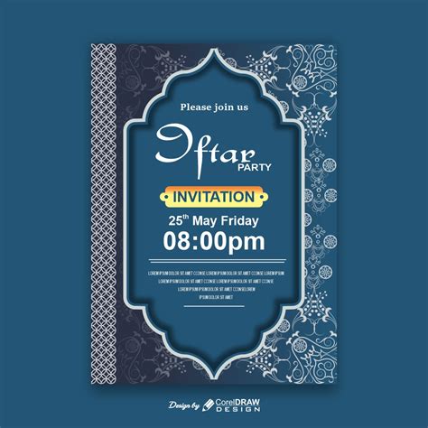 Invitation Card Design Template