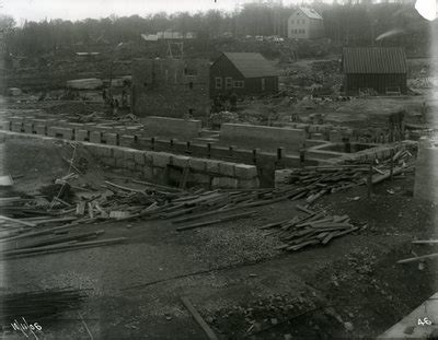 "East Millinocket, Maine, Mill Construction Site