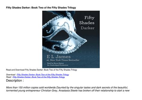 get [PDF] Download Fifty Shades Darker: Book Two of the Fifty Shades ...