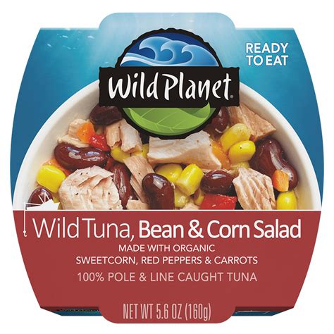 Tuna Bean and Corn Salad - Wild Planet Foods