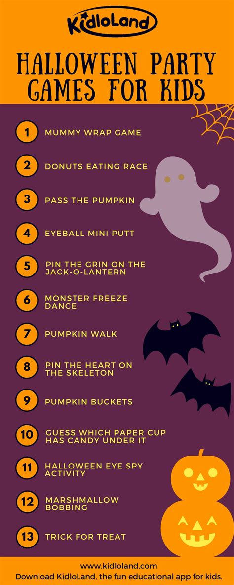 13 Fun Halloween Party Games For Kids - KidloLand