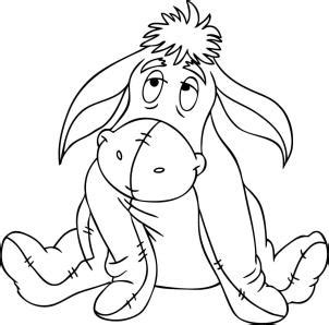 How to draw how to draw eeyore from winnie the pooh - Hellokids.com