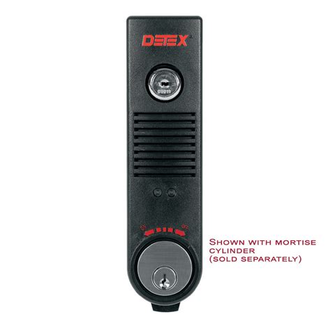 DETEX EAX 500 Surface Mount Battery Powered Door Alarm - Black DETEX ...