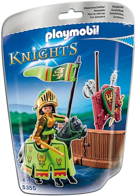 Playmobil Knights Eagle Tournament Knight Set 5355 - ToyWiz