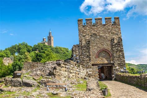 Tsarevets Fortress in Veliko Tarnovo Stock Photo - Image of city ...