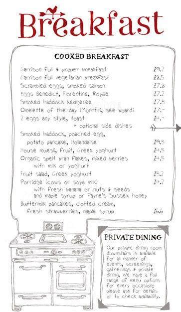 The Garrison Menu, Menu for The Garrison, Bermondsey, London - Zomato UK