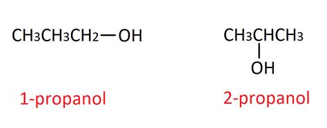 Which type of molecule is propanol? | Quizlet