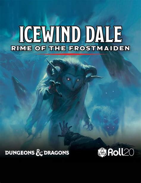 Icewind Dale: Rime of the Frostmaiden | Roll20 VTT - Wizards of the ...