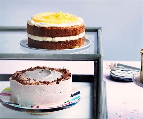 Lemon curd sponge cake recipe | Gourmet Traveller