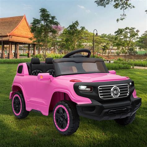 Veryke Electric Cars for Kids, Pink Mini Car Toy for Kids, Battry ...