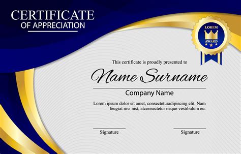 Certificate Of Appreciation Template For Business Company 11124135 ...