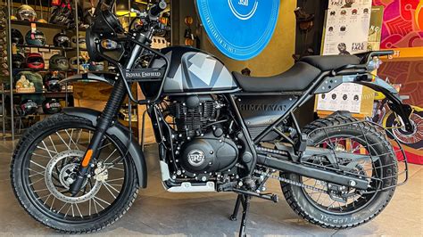 Finally, 2023 New Royal Enfield Himalayan BS6 Sleet black😍Walkaround ...